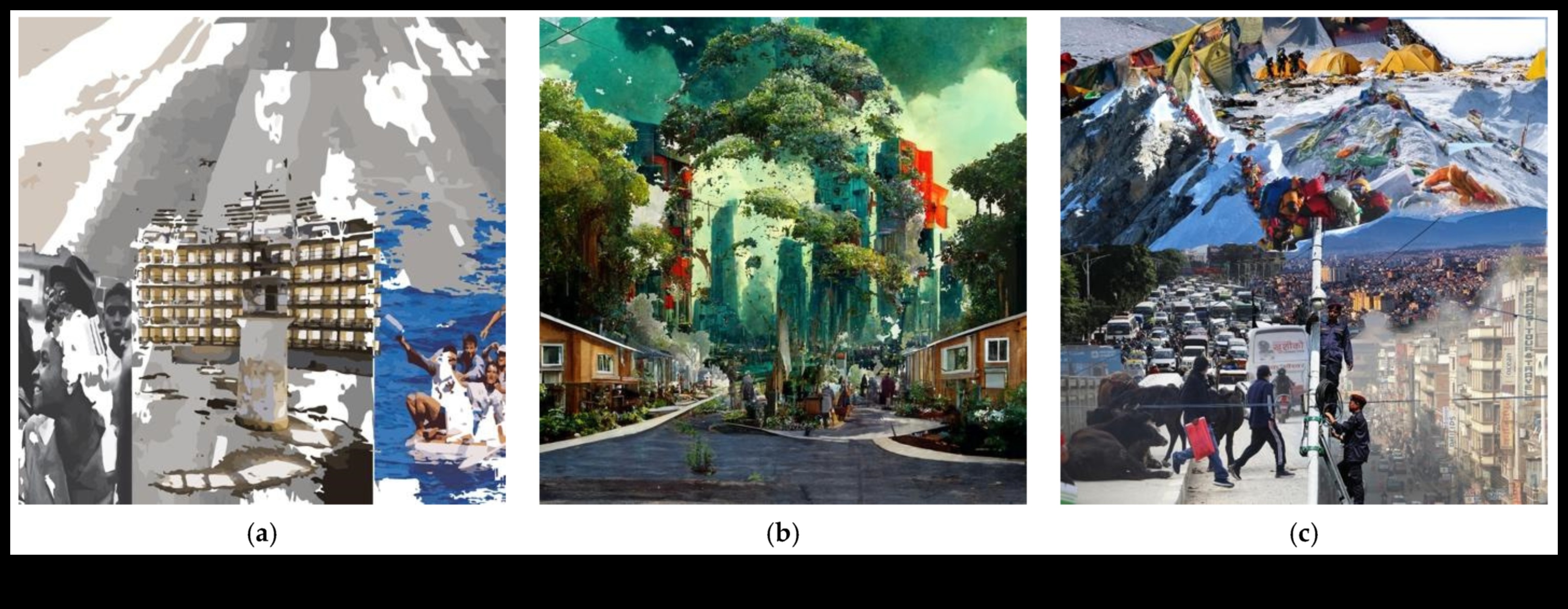 אוטופיה עירונית: ניווט דינמיקת עיר דרך סגנונות צילום רחוב