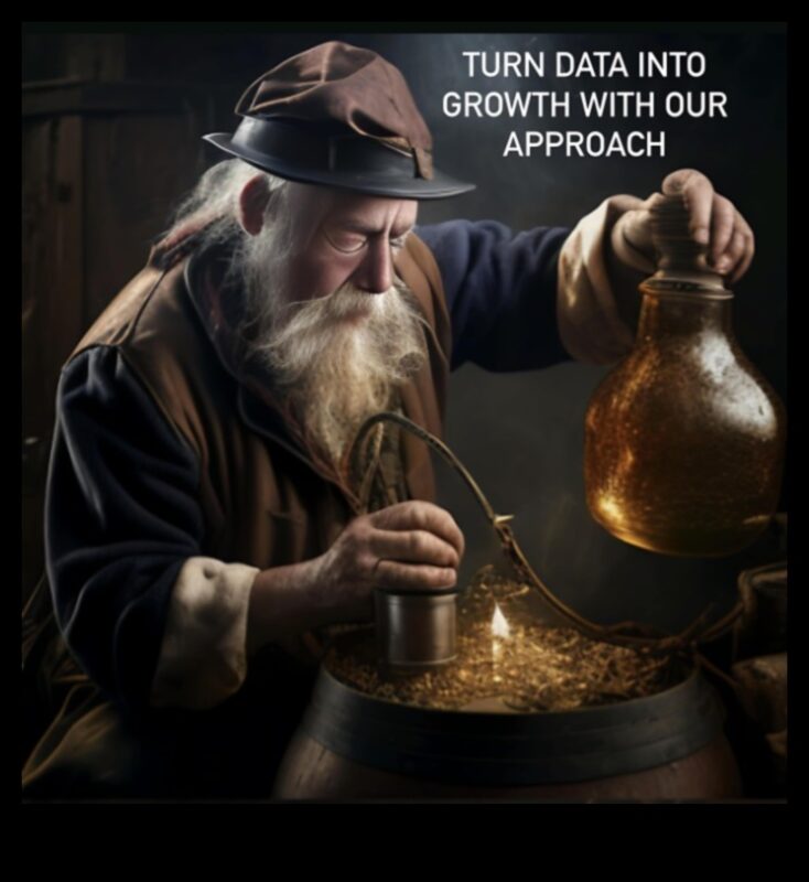 האלכימאי המודיעיני: הפיכת אסטרטגיות להצלחת נתונים