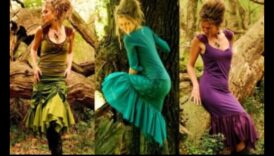 Woodland Whimsy: תלבושות בוהמיות בהשראת הריקוד של הטבע